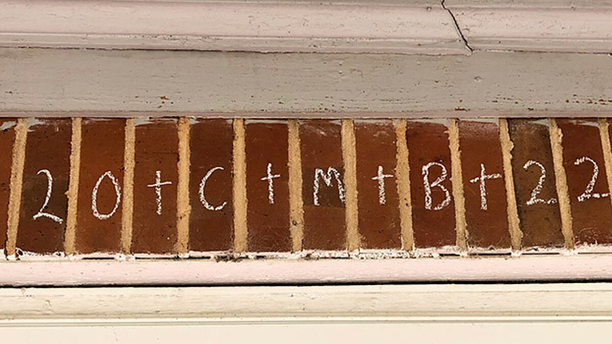 SC Advocate Trinity starts Epiphany doorchalking tradition